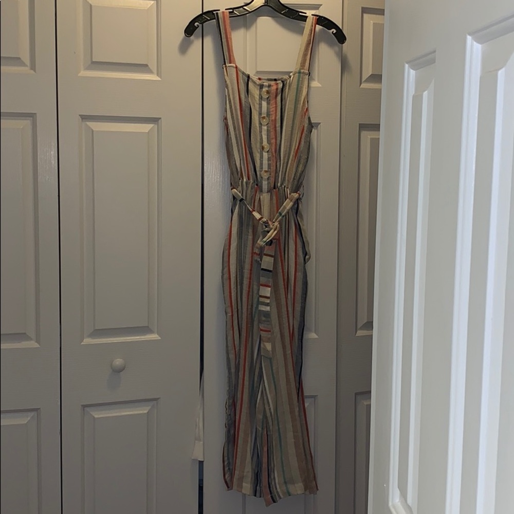 Tank strip romper